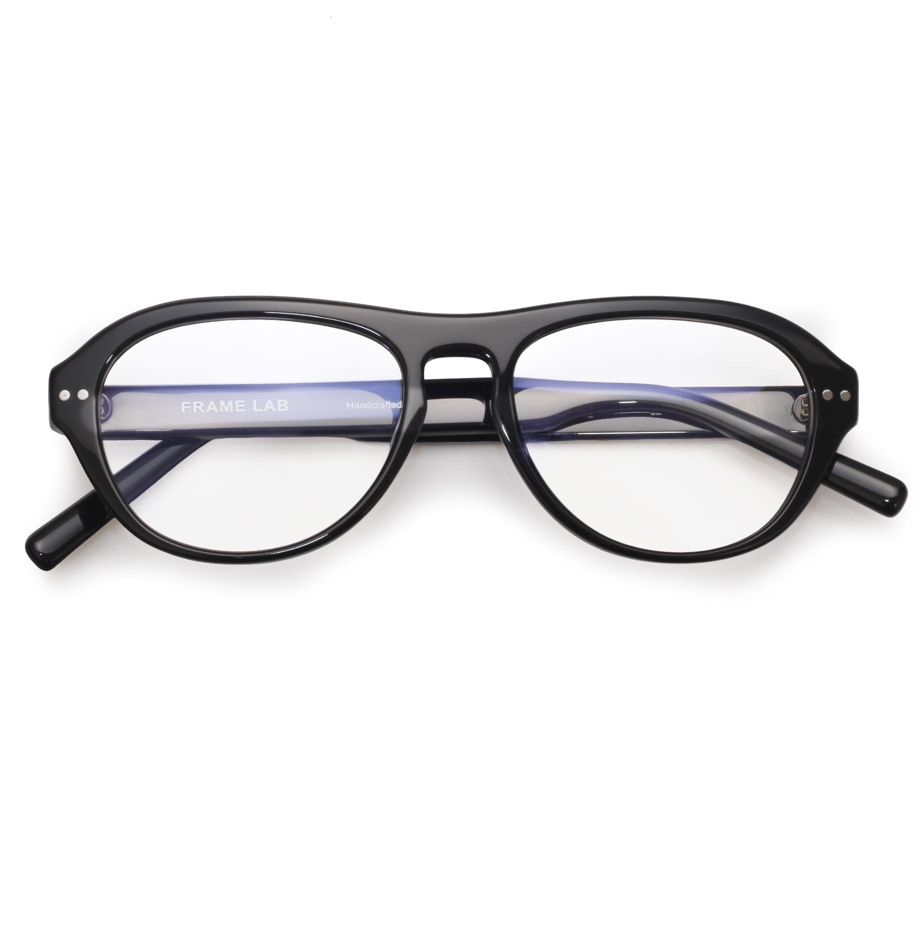 Carlos Optical / Black Acetate & Prescription Lens - Shade Files