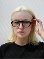 Carlos Optical / Black Acetate & Prescription Lens - Shade Files
