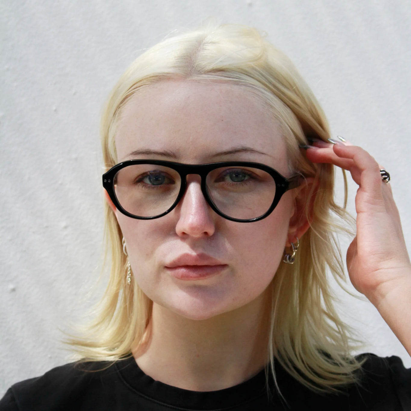 Carlos Optical / Black Acetate & Prescription Lens - Shade Files