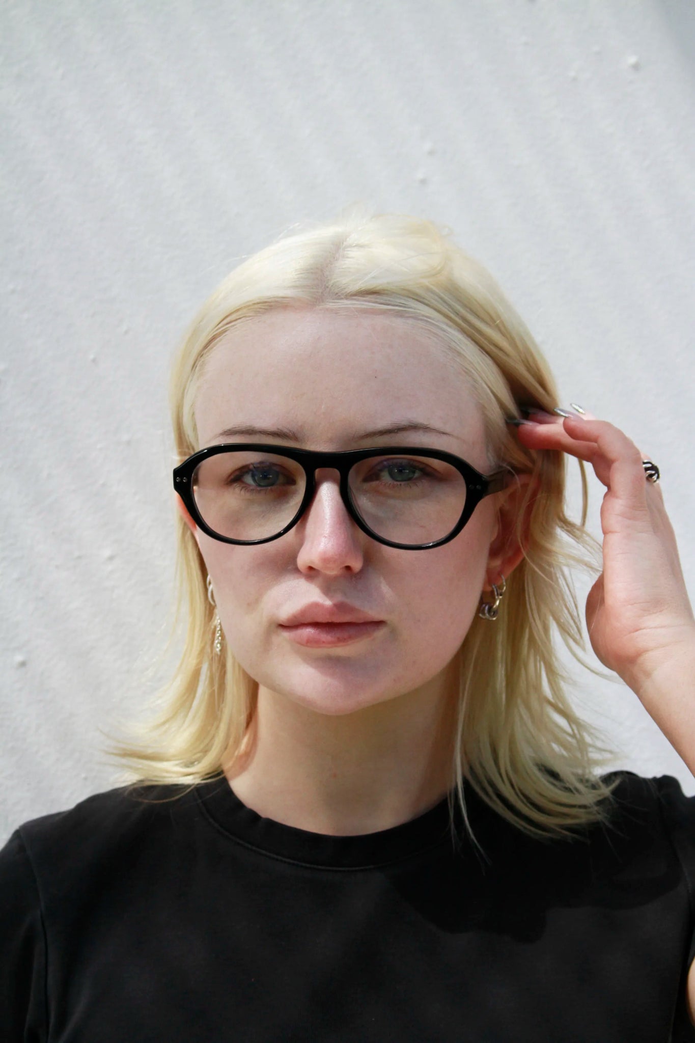 Carlos Optical / Black Acetate & Prescription Lens - Shade Files