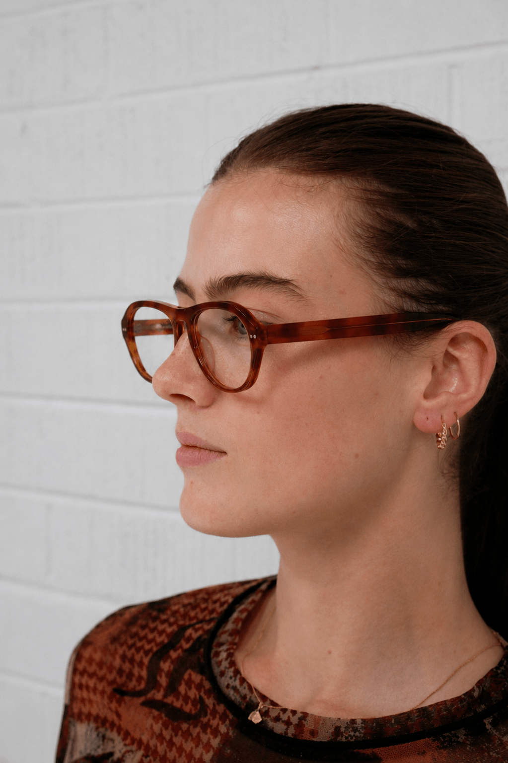 Carlos Optical / Honey Tort Acetate & Clear Lens - Shade Files