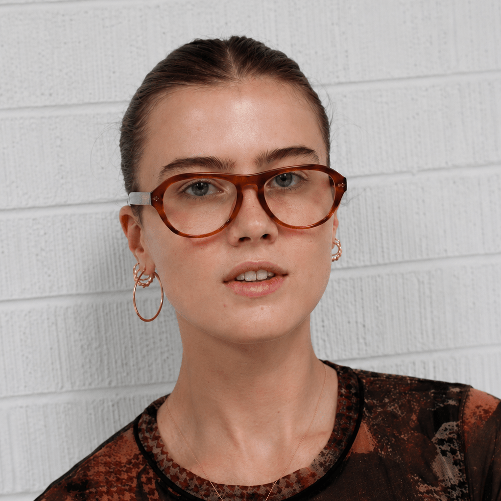 Carlos Optical / Honey Tort Acetate & Clear Lens - Shade Files