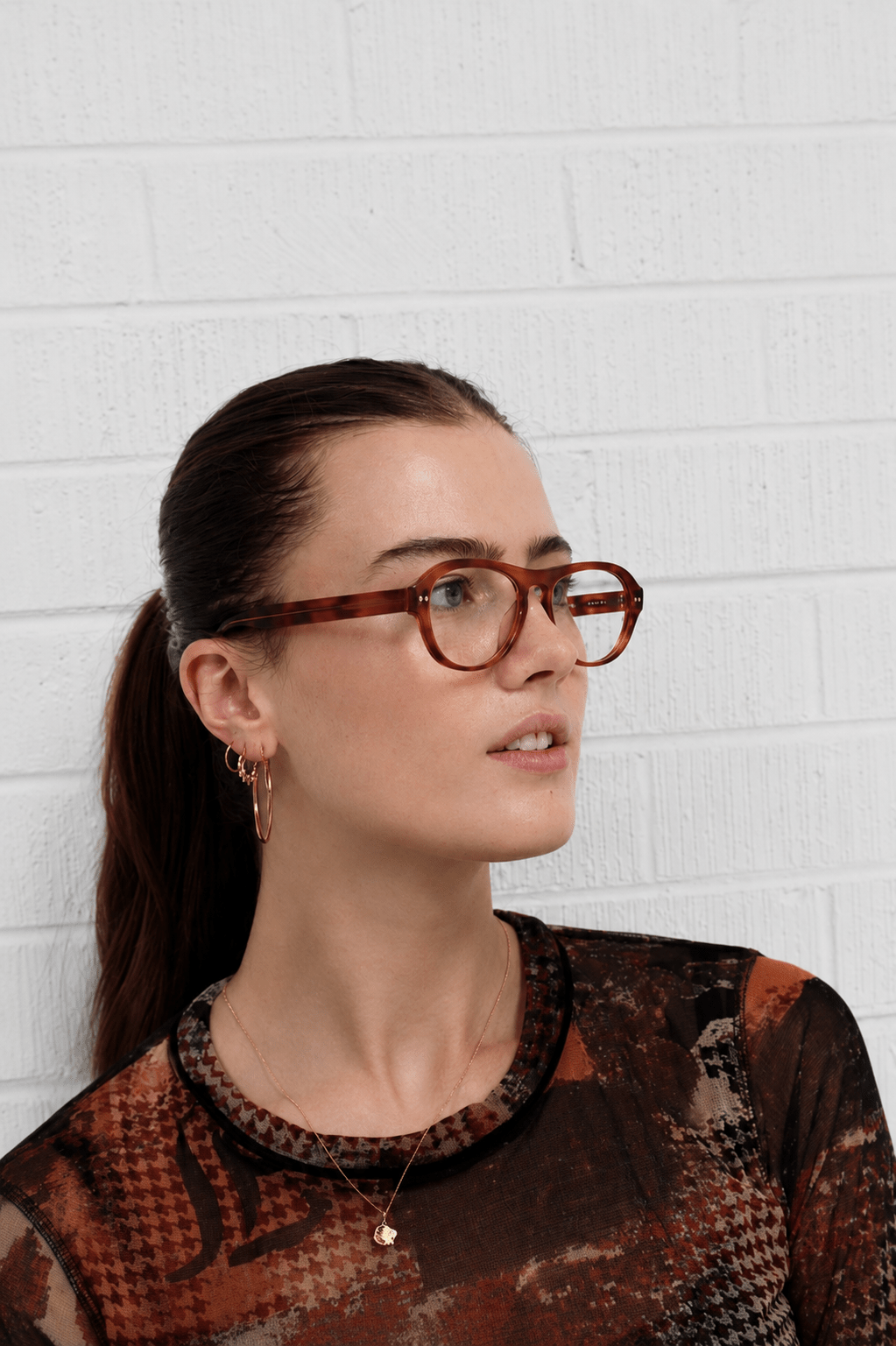 Carlos Optical / Honey Tort Acetate & Clear Lens - Shade Files