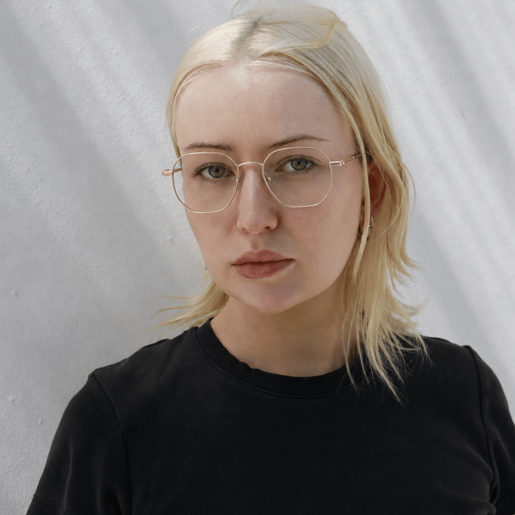 Carol Optical / Gold Tortoise Metal & Clear Lens - Shade Files