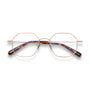 Carol Optical / Gold Tortoise Metal & Prescription Lens - Shade Files