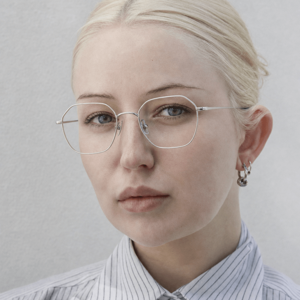 Carol Optical / Silver Metal & Clear Lens - Shade Files