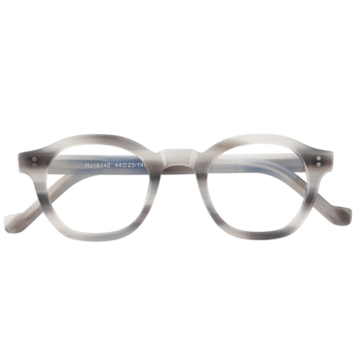 Cass Optical / Dual Grey Acetate & Prescription Lens - Shade Files