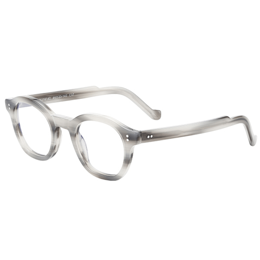 Cass Optical / Dual Grey Acetate & Prescription Lens - Shade Files
