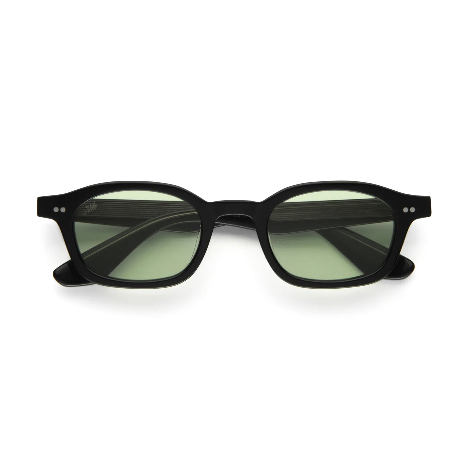 Ceres / Black Acetate & Light Green Lens - Shade Files