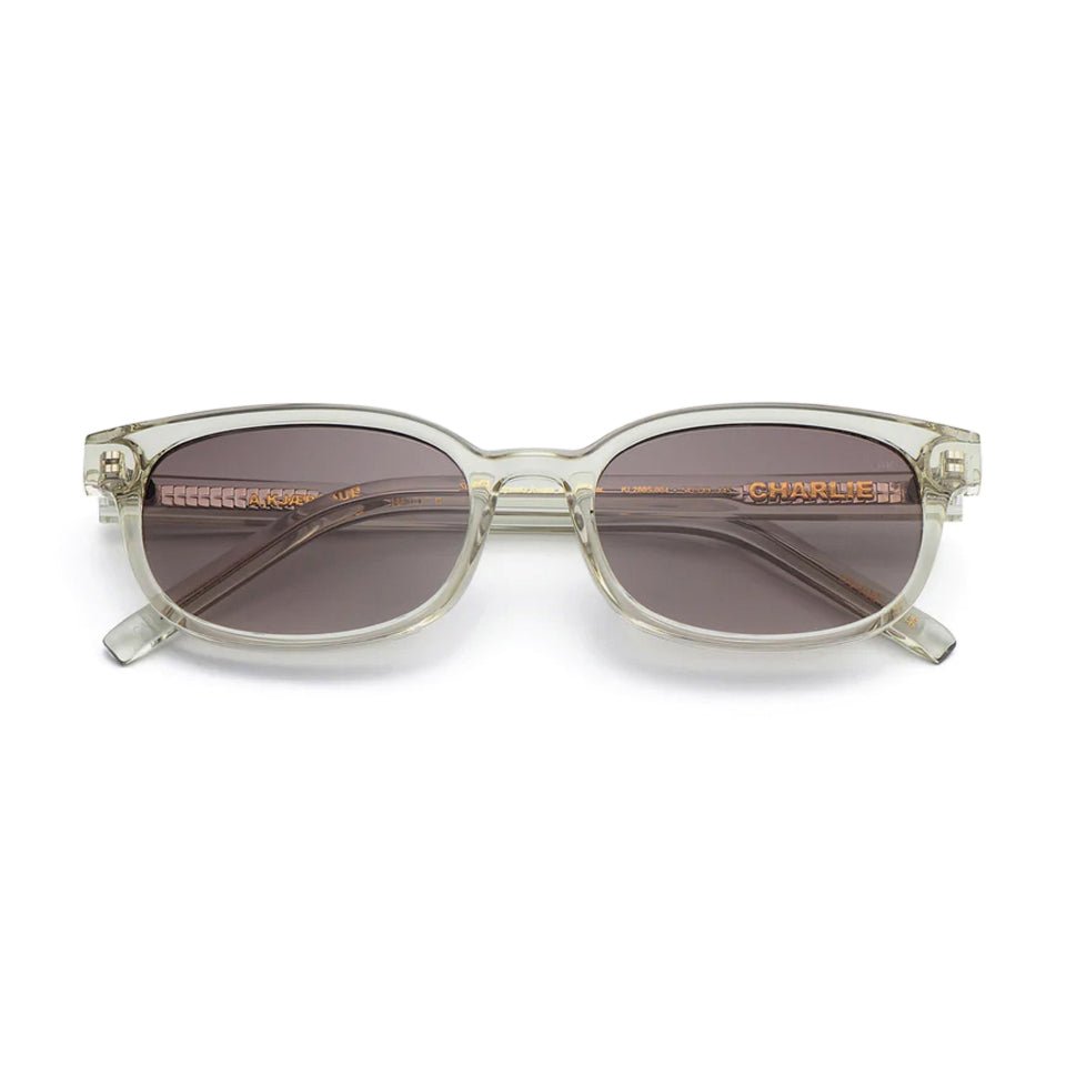 Charlie / Ecru Transparent & Brown Lens - Shade Files