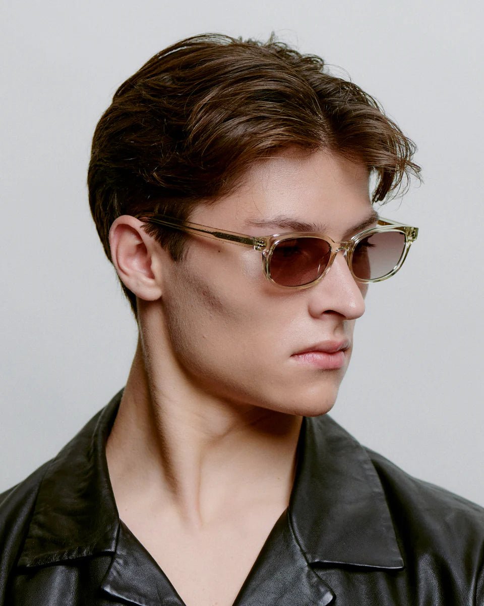 Charlie / Ecru Transparent & Brown Lens - Shade Files