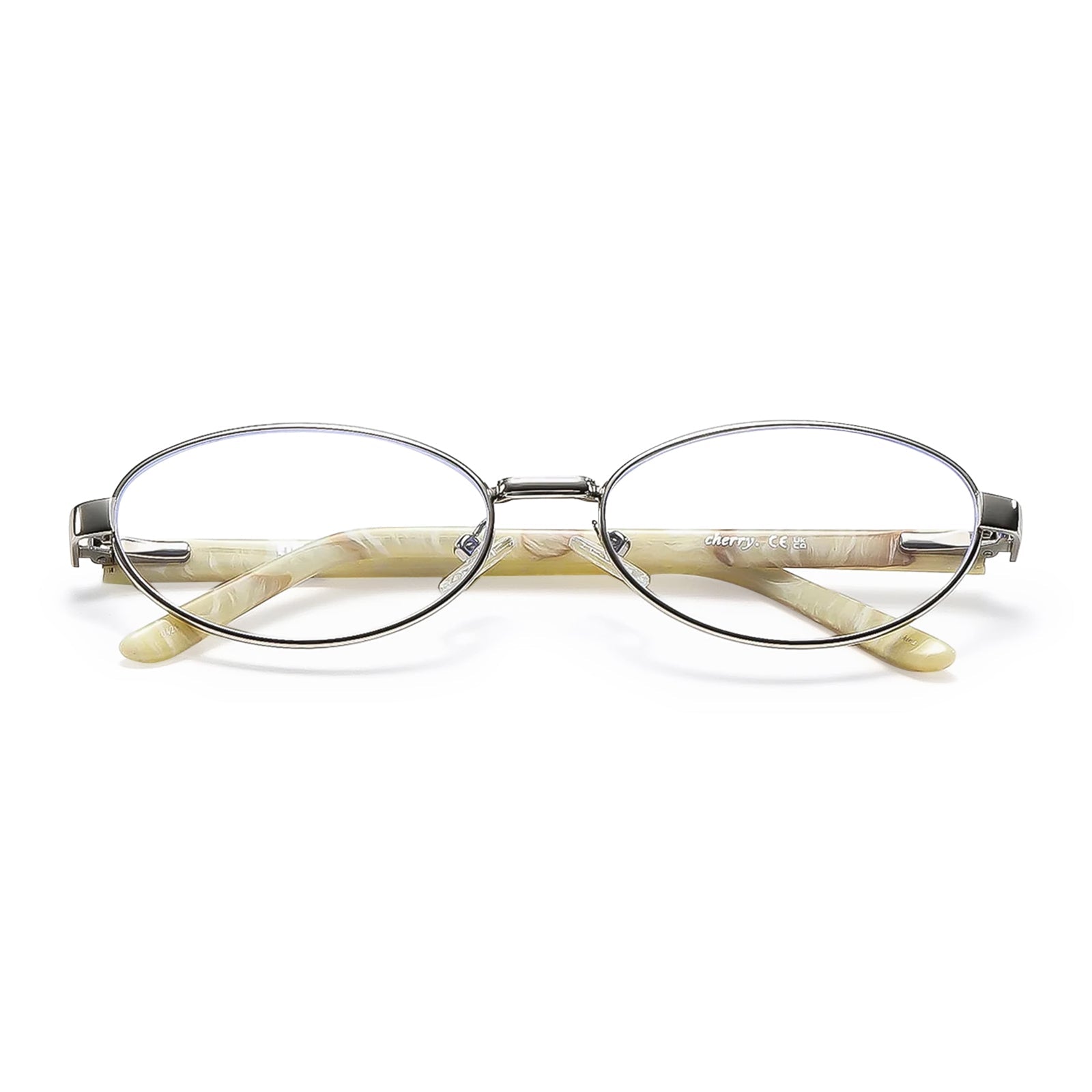 Cherry / Polished Silver & Blue-Light Lens - Shade Files