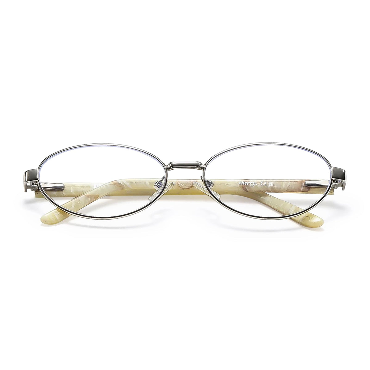 Cherry / Polished Silver & Blue-Light Lens - Shade Files