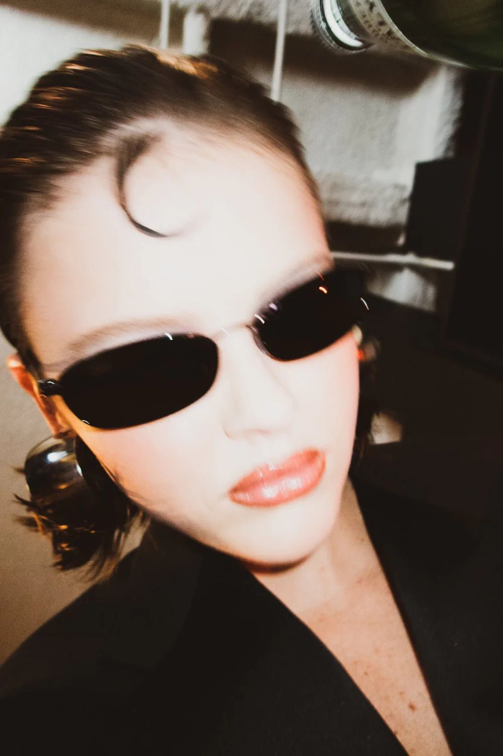 Coco 003 / Brown Metal & Black Lens - Shade Files