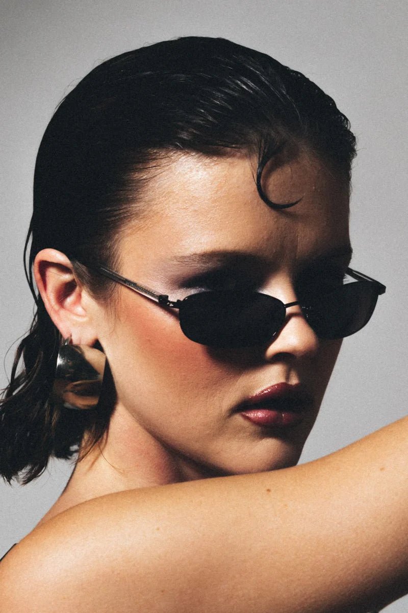 Coco 003 / Brown Metal & Black Lens - Shade Files