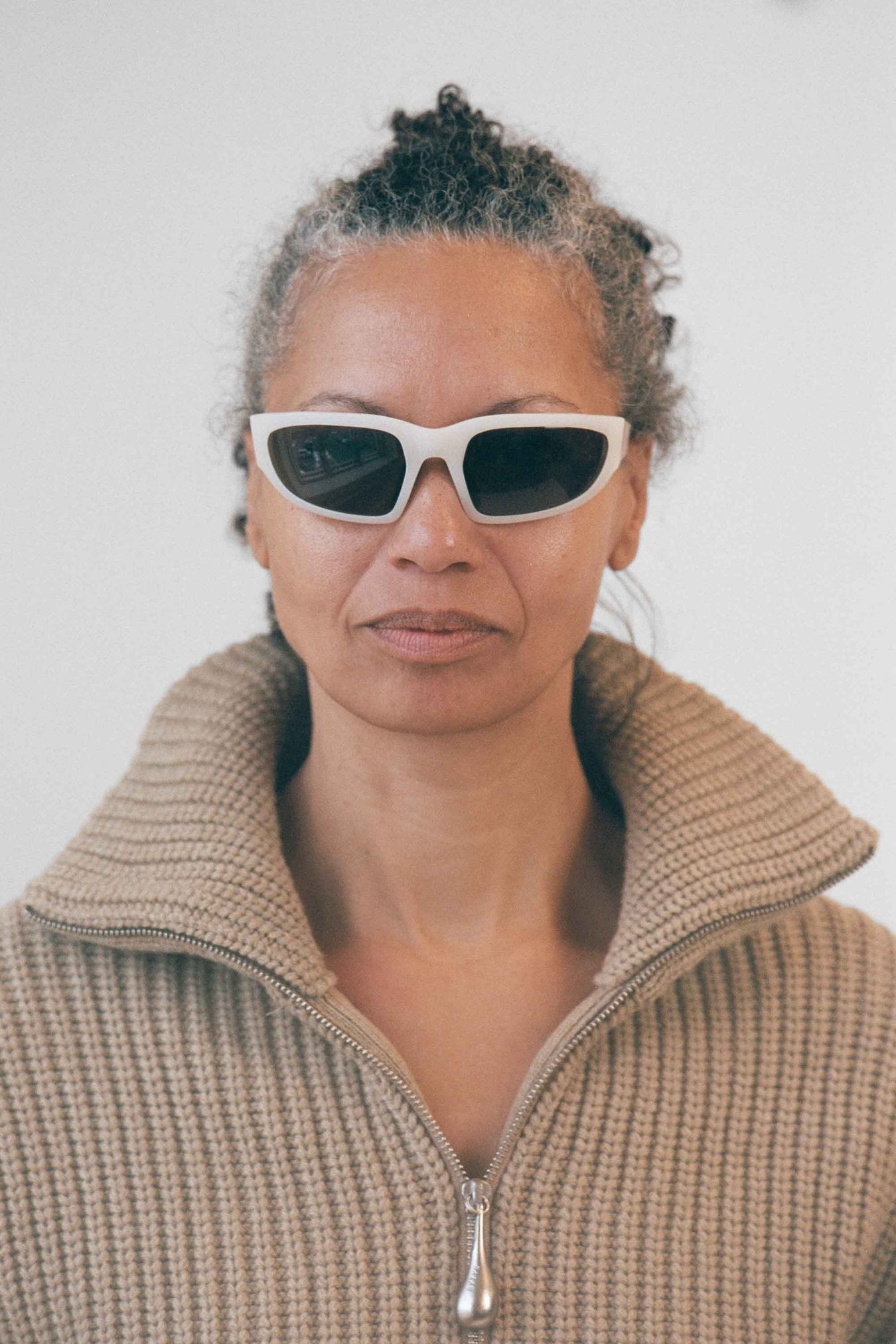 Crow / Matt Pearl & Brown Solid Polarised Lens - Shade Files