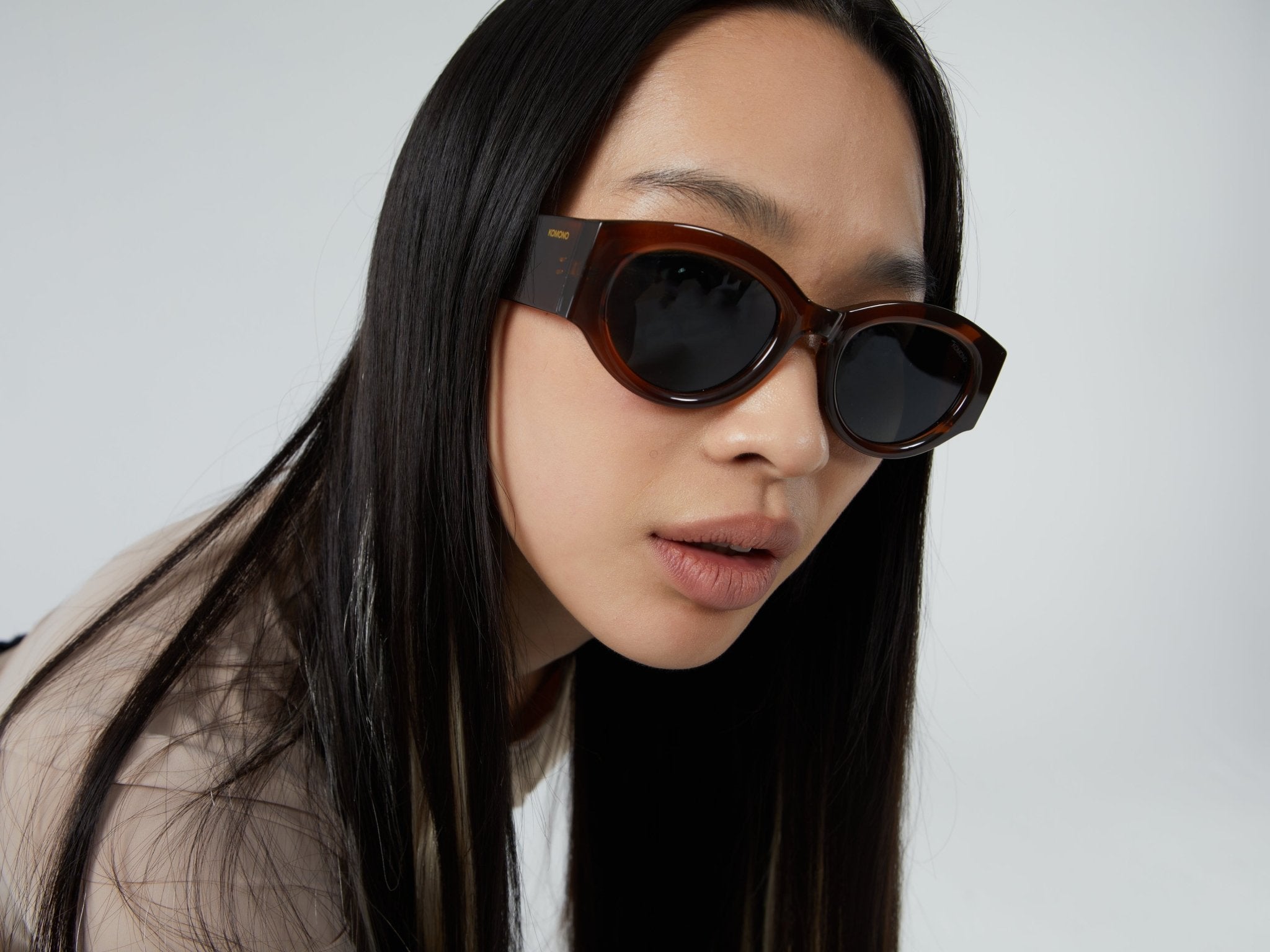 Komono | Dax | Bronze & Graphite Green Lens Sunglasses | Shade Files