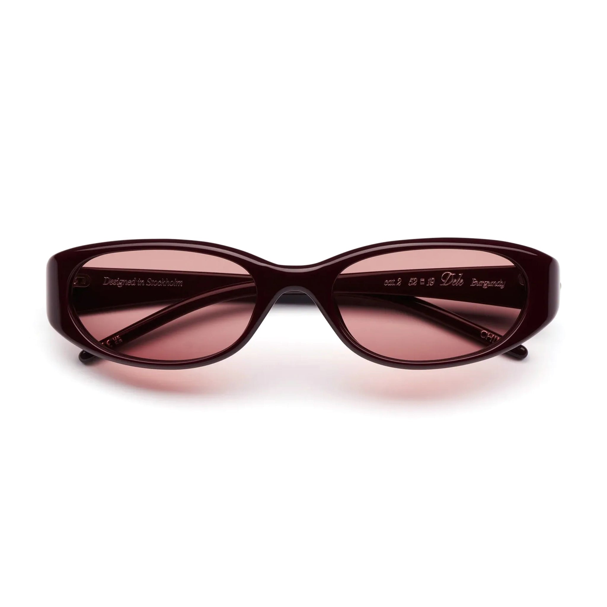 Dele / Burgundy & Burgundy Lens - Shade Files