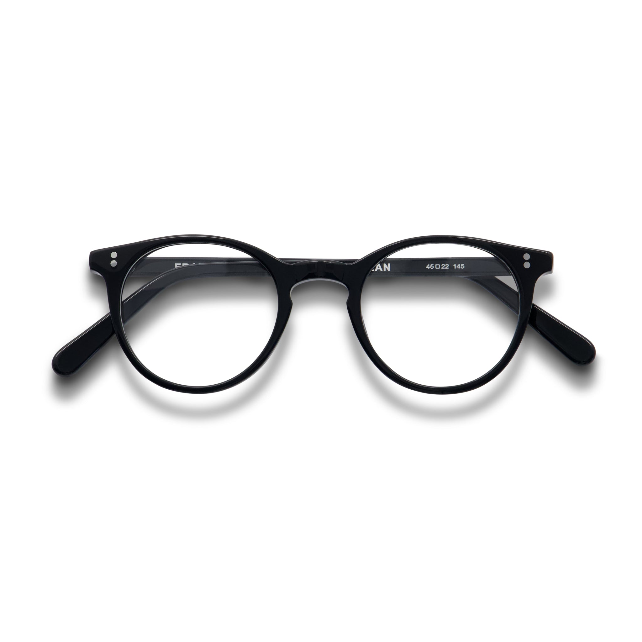 Dylan Optical / Black Acetate & Prescription Lens - Shade Files