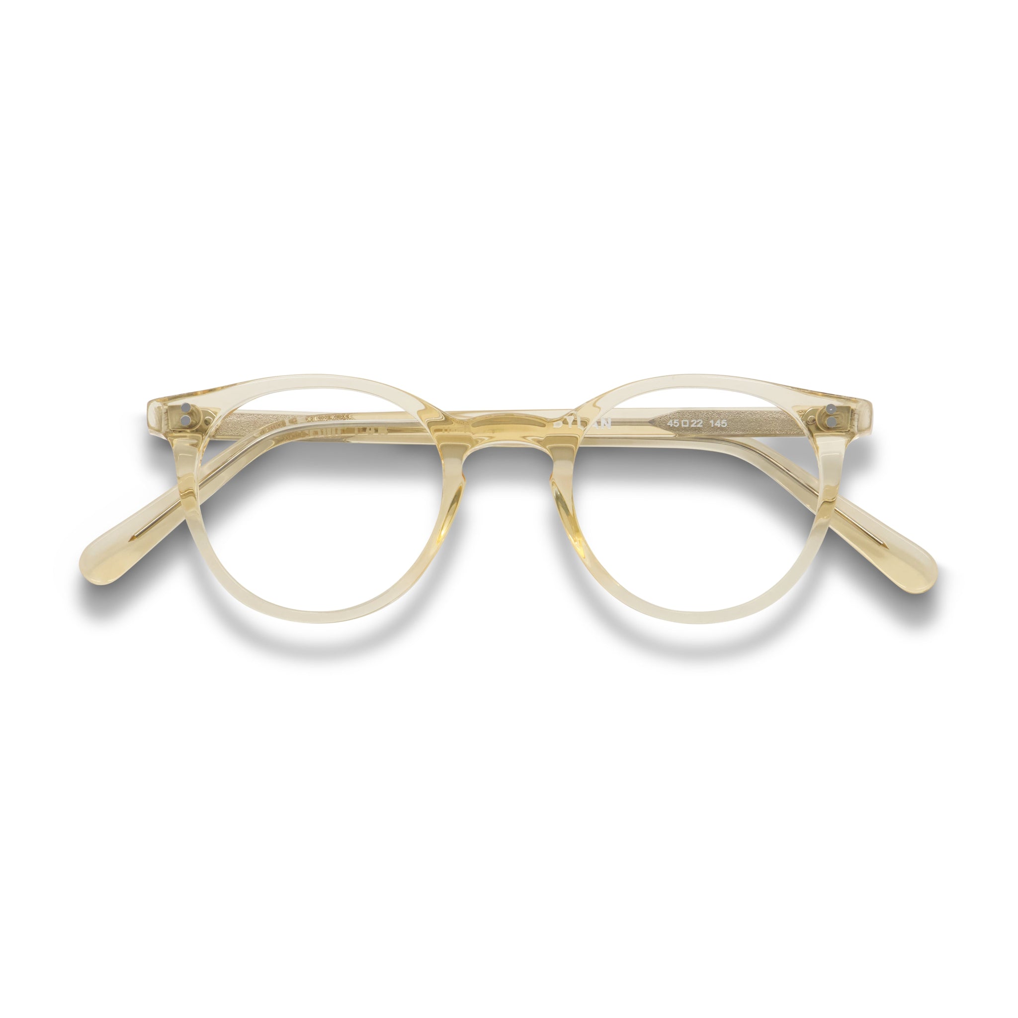 Dylan Optical / Champagne Acetate & Prescription Lens - Shade Files