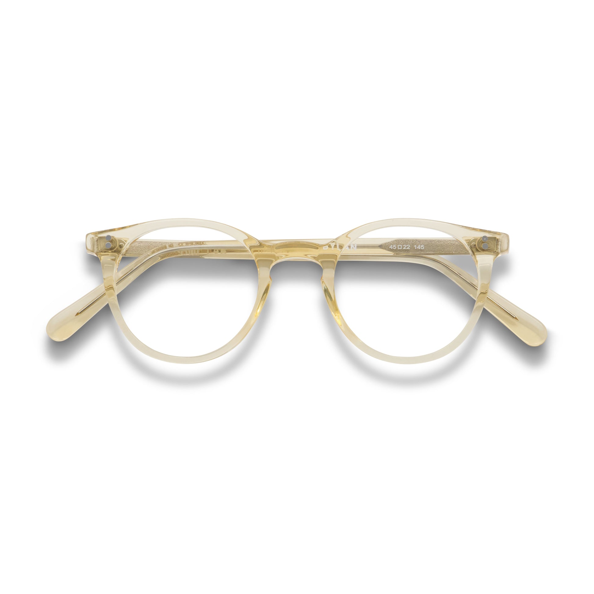 Dylan Optical / Champagne Acetate & Prescription Lens - Shade Files