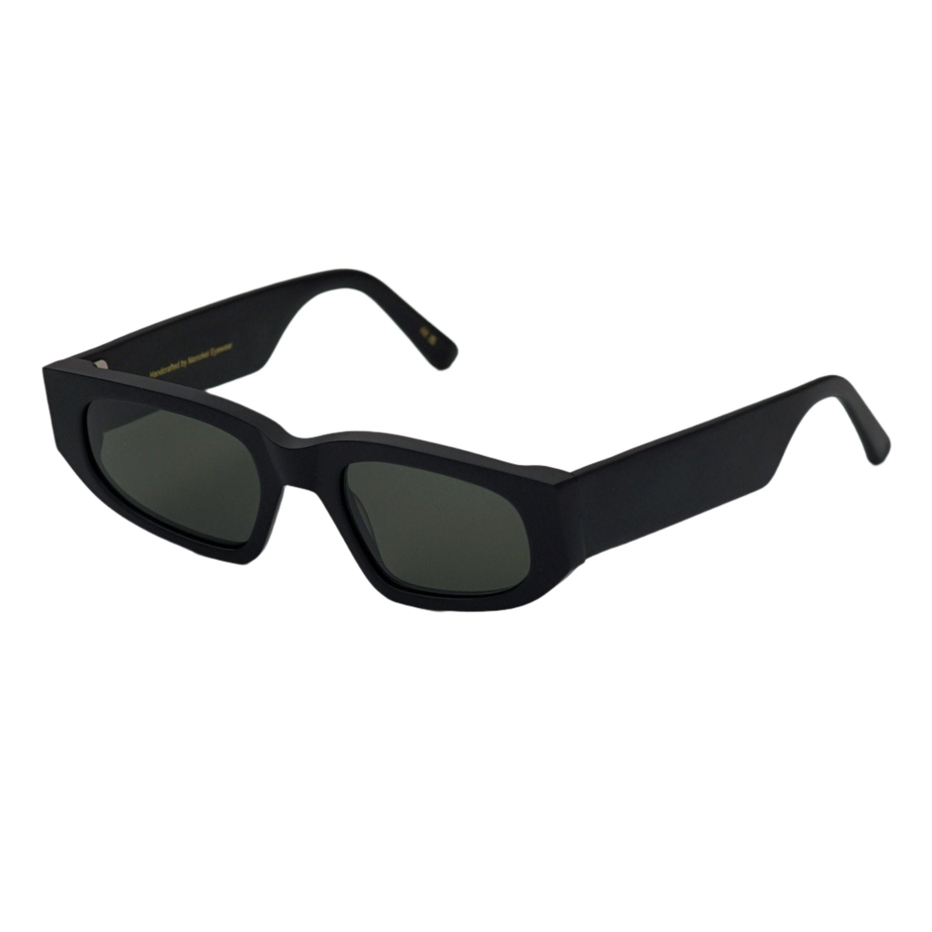 Eclipse / Matte Black & Green Solid Lens - Shade Files