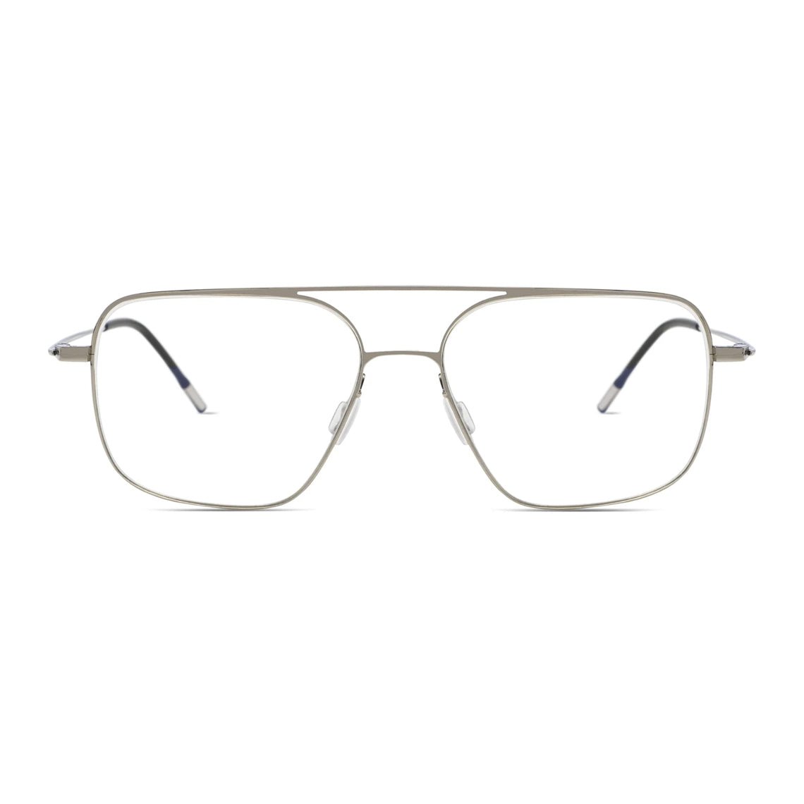 Eddie Optical / Silver Metal & Blue - Light Lens - Shade Files