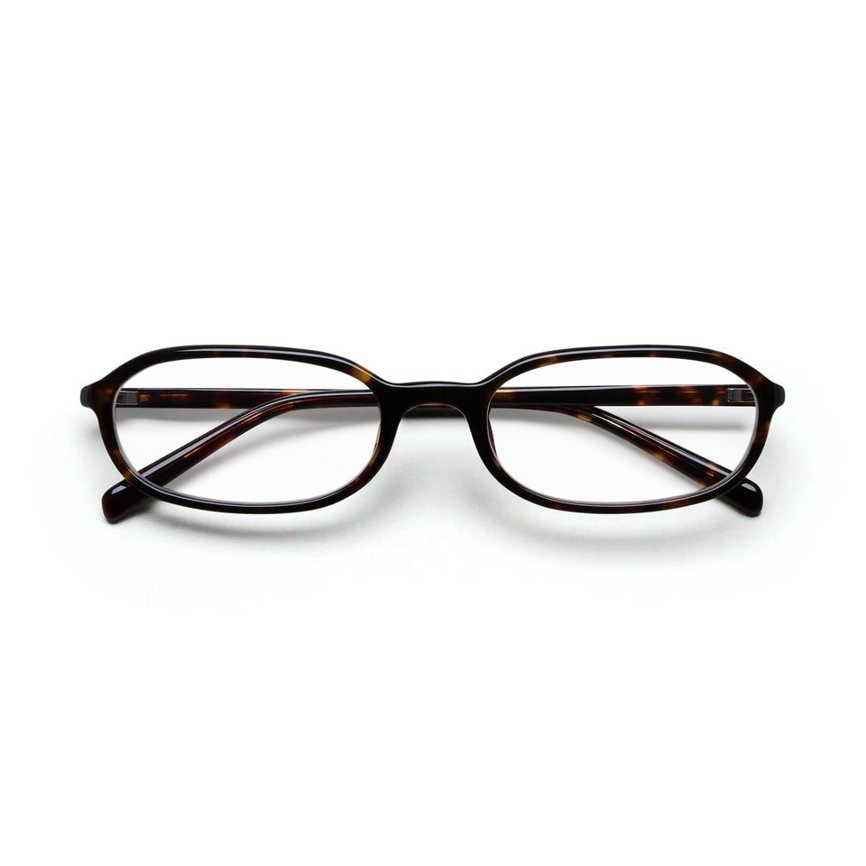 Edith Optical / Tortoise Acetate & Clear Lens