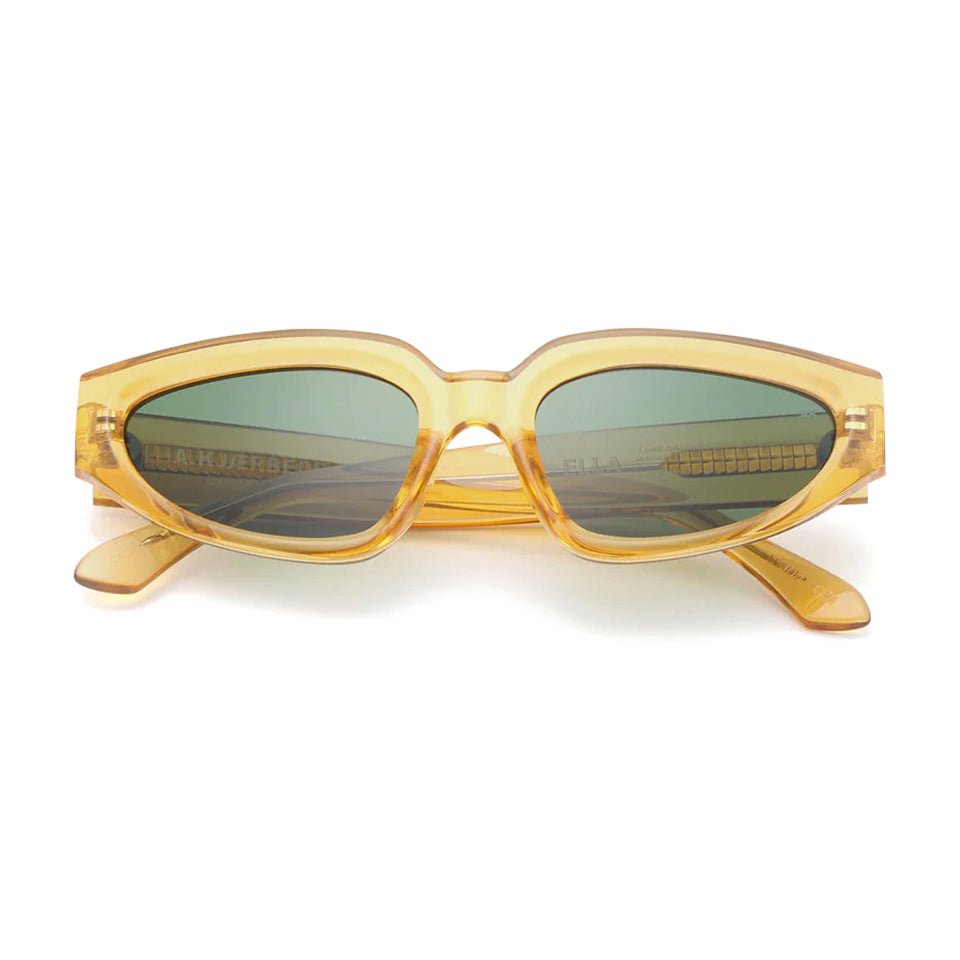 Ella / Yellow Transparent & Green Lens - Shade Files