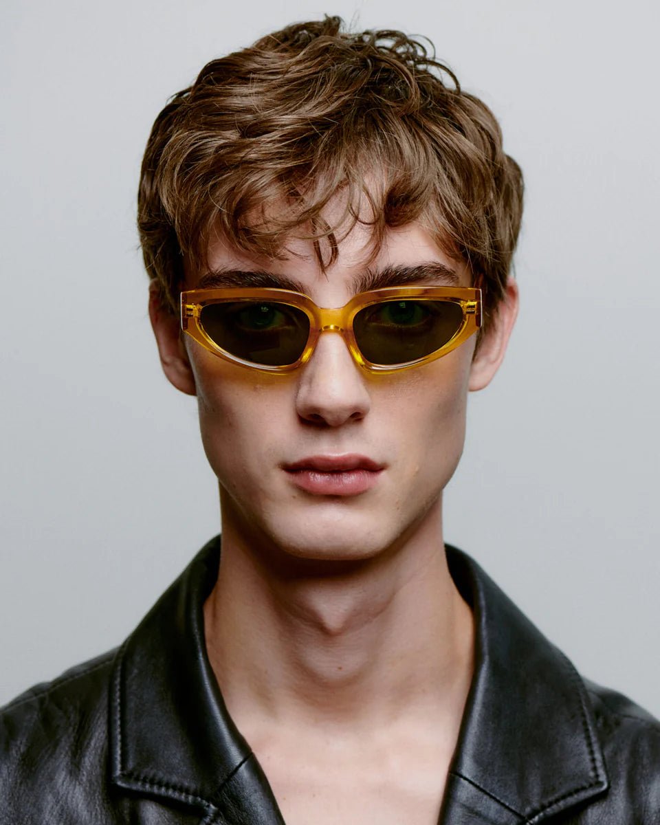 Ella / Yellow Transparent & Green Lens - Shade Files