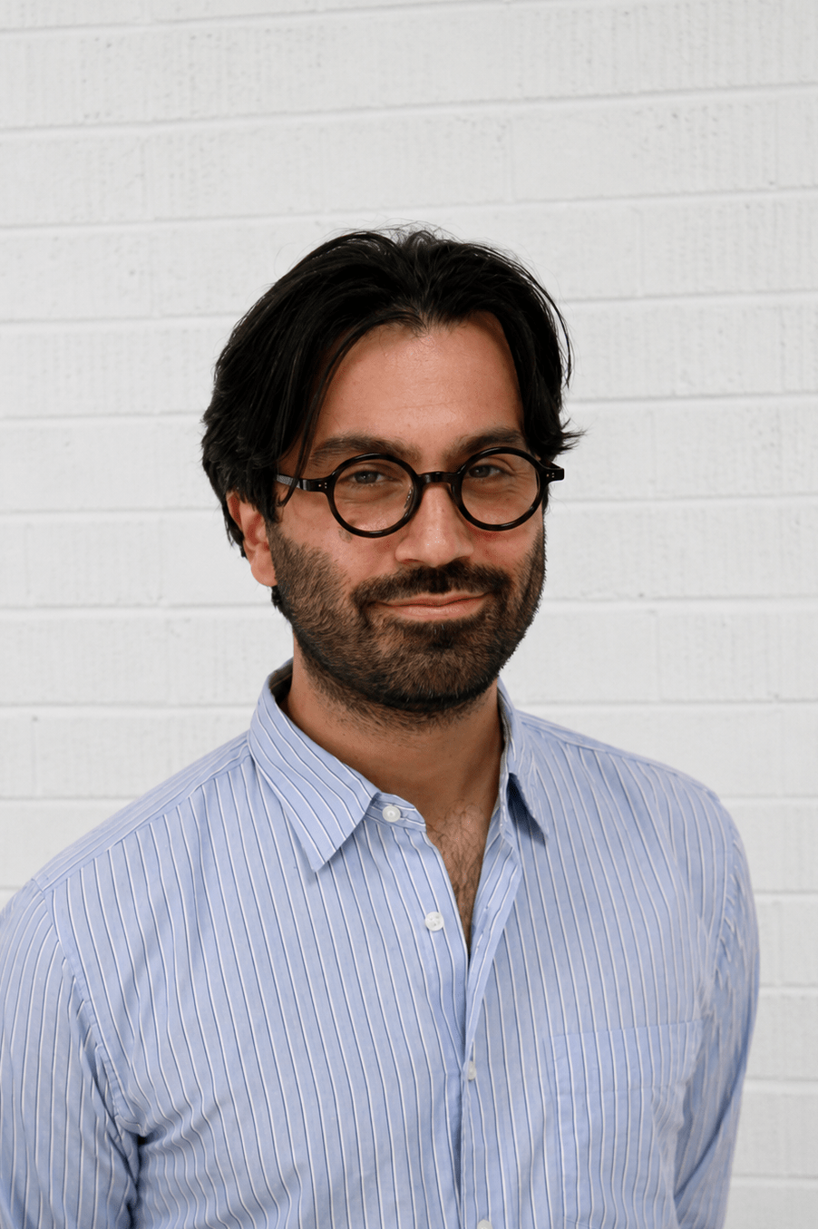 Ernie Optical / Black Acetate & Clear Lens - Shade Files