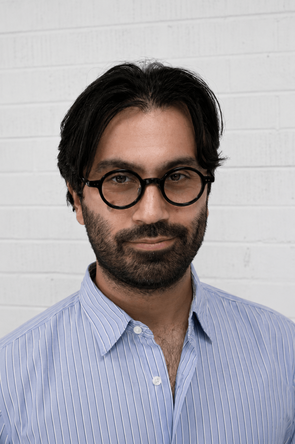 Ernie Optical / Black Acetate & Clear Lens - Shade Files