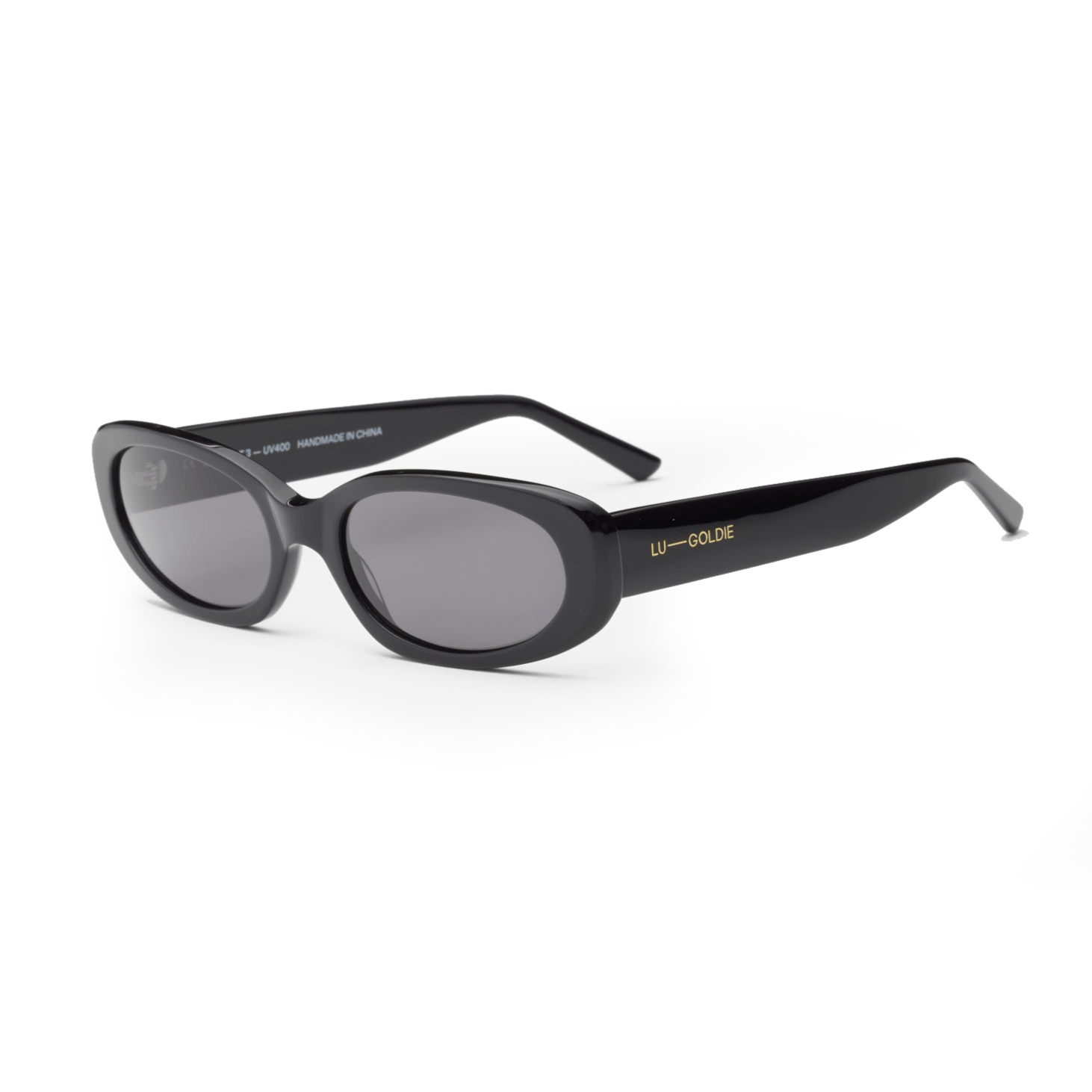 Evie / Black Acetate & Grey Lens - Shade Files