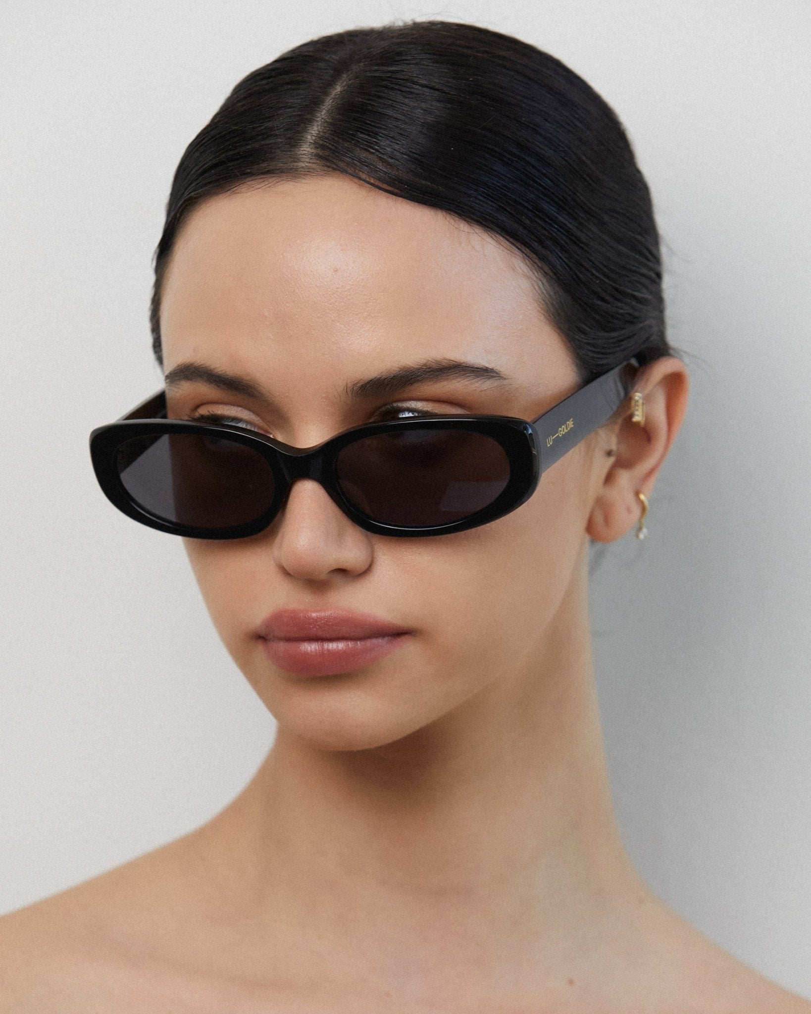 Evie / Black Acetate & Grey Lens - Shade Files