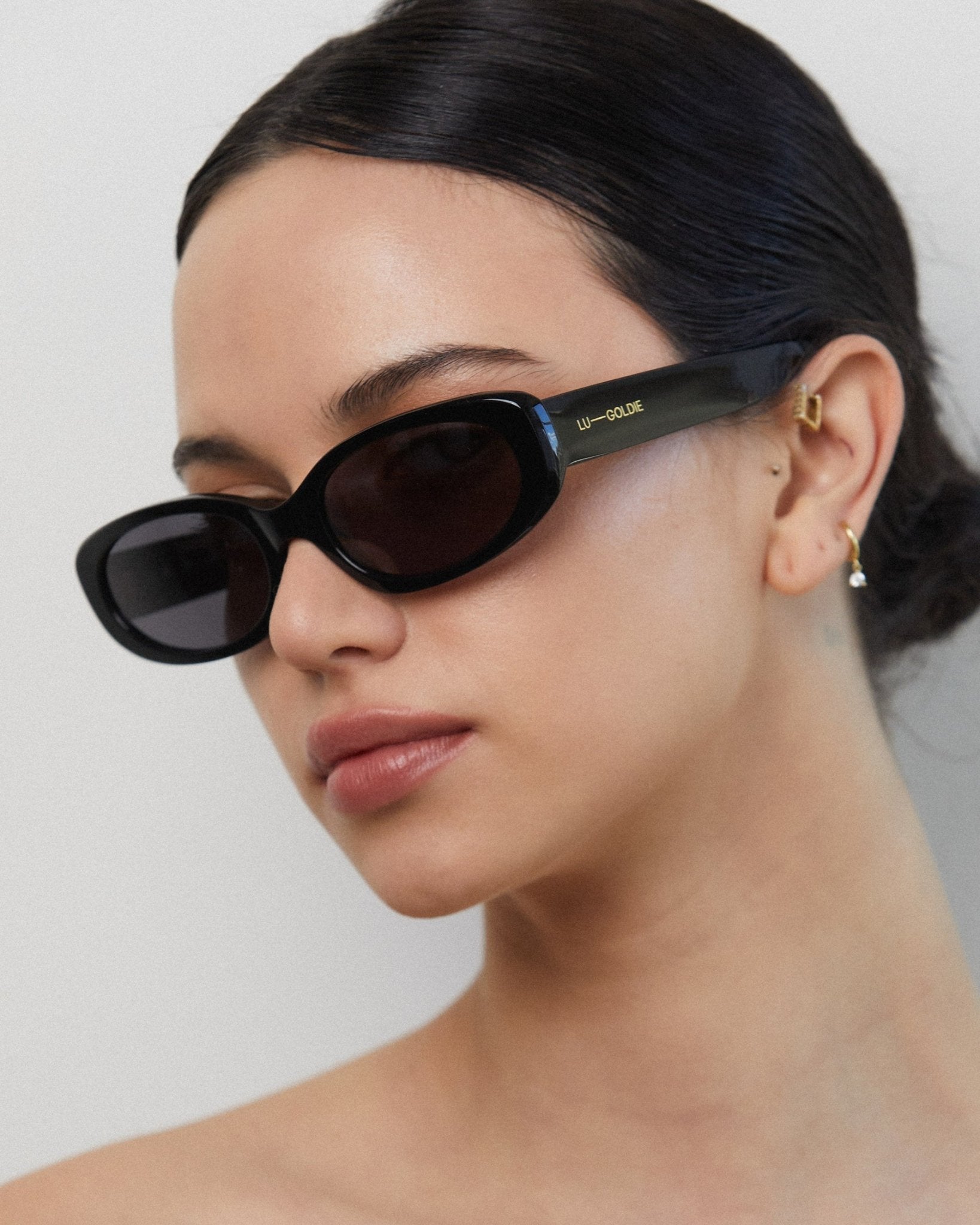 Evie / Black Acetate & Grey Lens - Shade Files