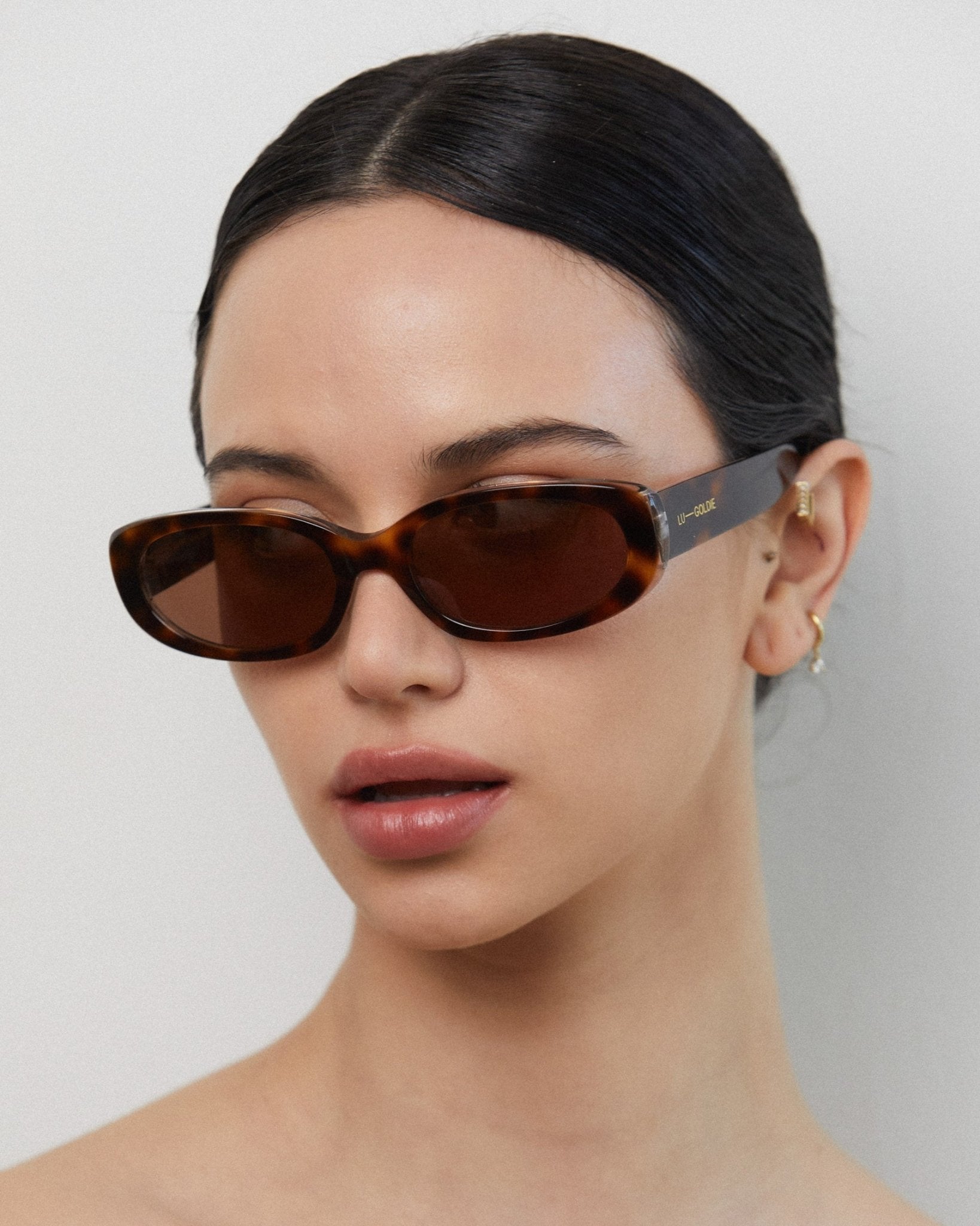 Evie / Tortoise Acetate & Brown Lens - Shade Files