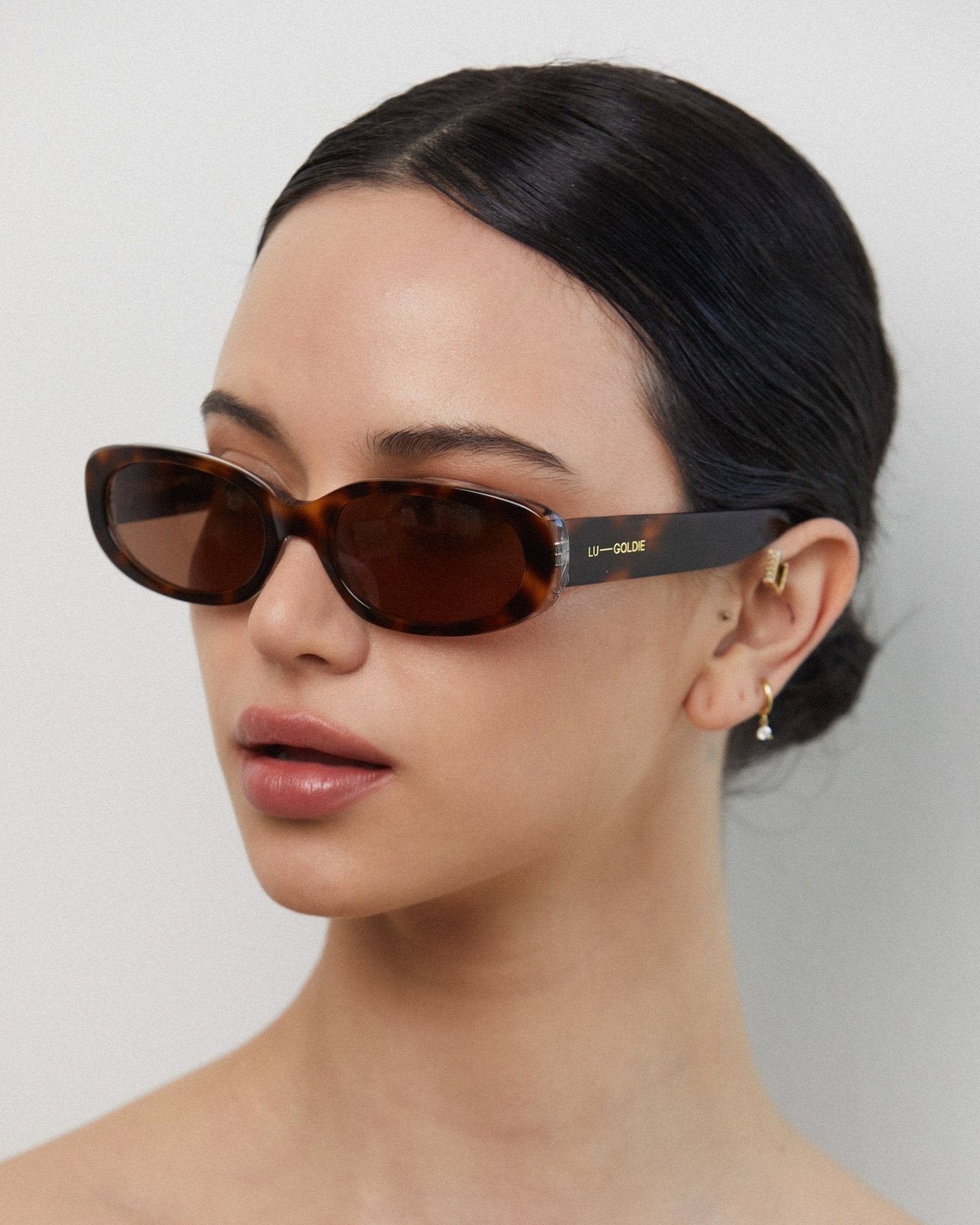 Evie / Tortoise Acetate & Brown Lens - Shade Files
