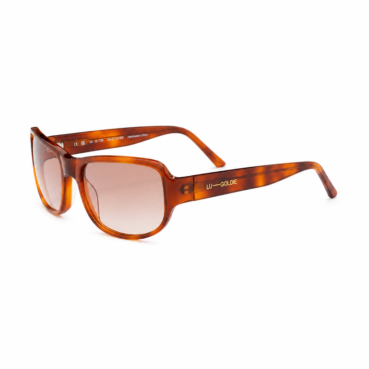 Cleo / Chestnut & Brown Gradient Lens