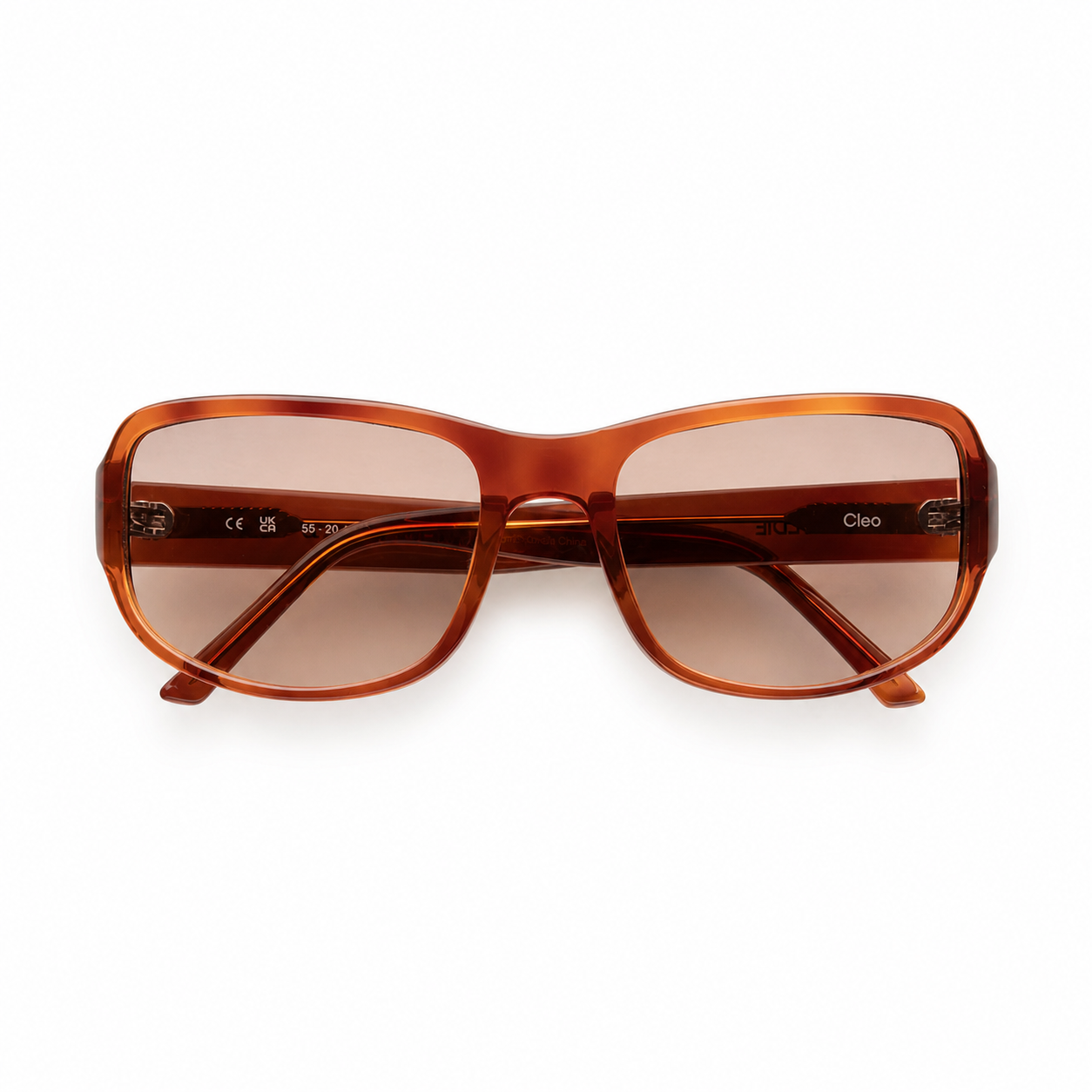 Cleo / Chestnut & Brown Gradient Lens