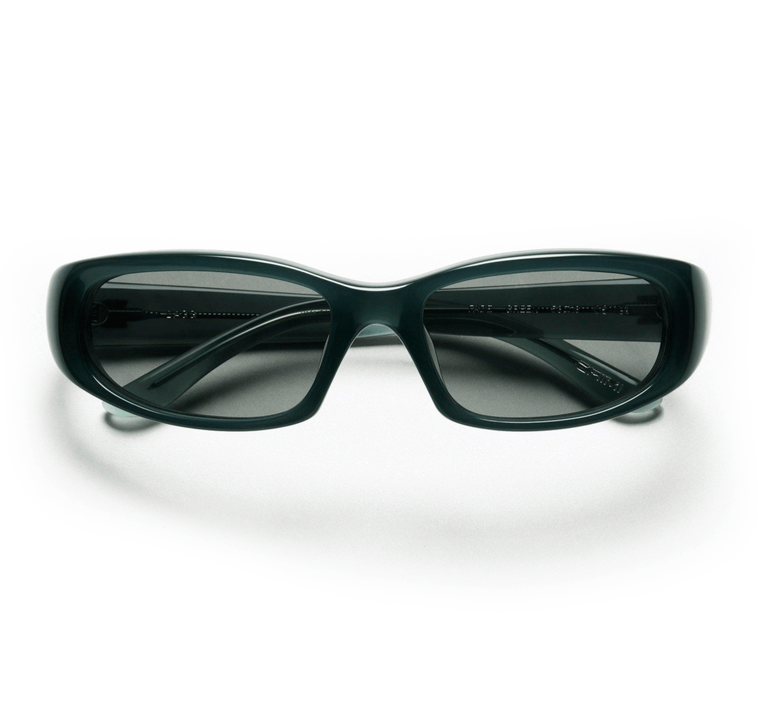 Chimi | Fade | Green & Graphite Green Lens Sunglasses – Shade Files