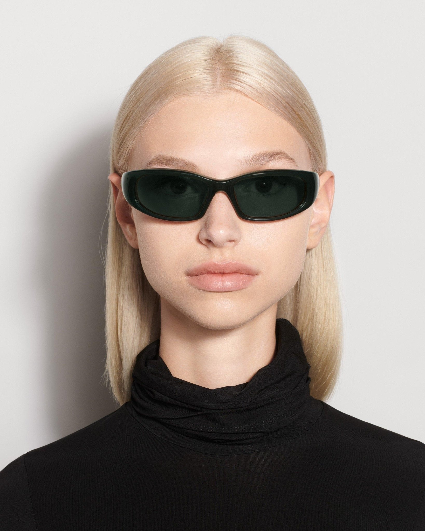 Chimi | Fade | Green & Graphite Green Lens Sunglasses | Shade Files