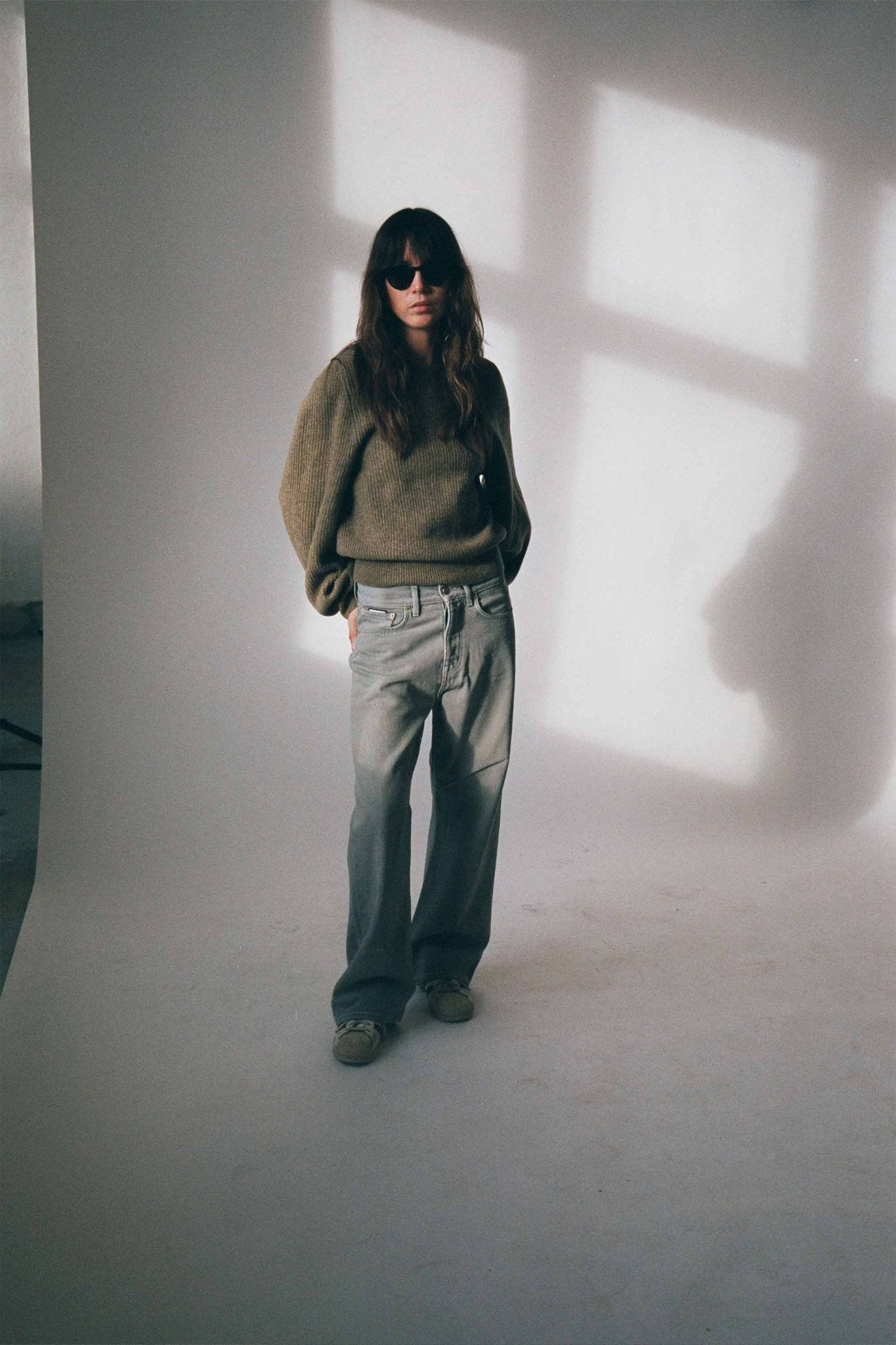 Forest / Black Acetate & Green Solid Lens - Shade Files