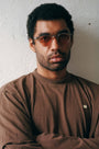 Forest / Grey Acetate & Orange Solid Lens - Shade Files