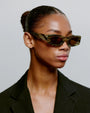 Frida / Striped Horn & Brown Lens - Shade Files