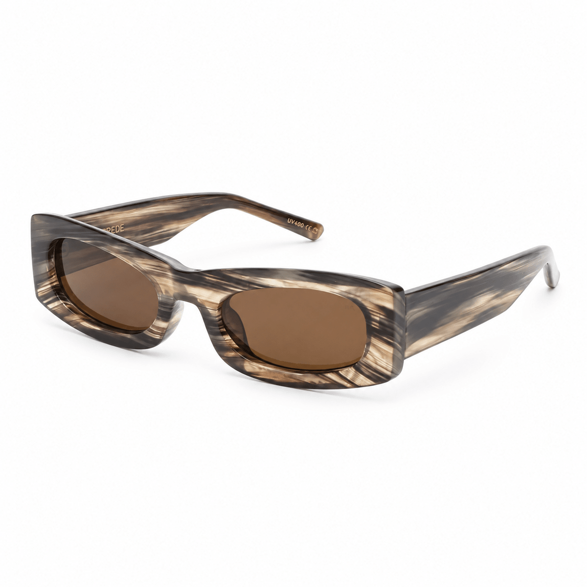 Frida / Striped Horn & Brown Lens - Shade Files