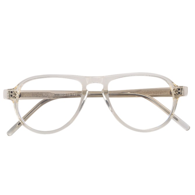 Liam Optical / Blonde Crystal Acetate & Prescription Lens