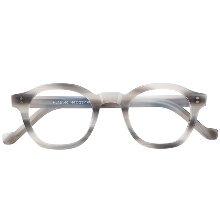 Cass Optical / Dual Grey Acetate & Prescription Lens