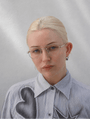 Gloria Optical / Silver Metal & Clear Lens - Shade Files