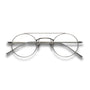Gloria Optical / Silver Metal & Prescription Lens - Shade Files
