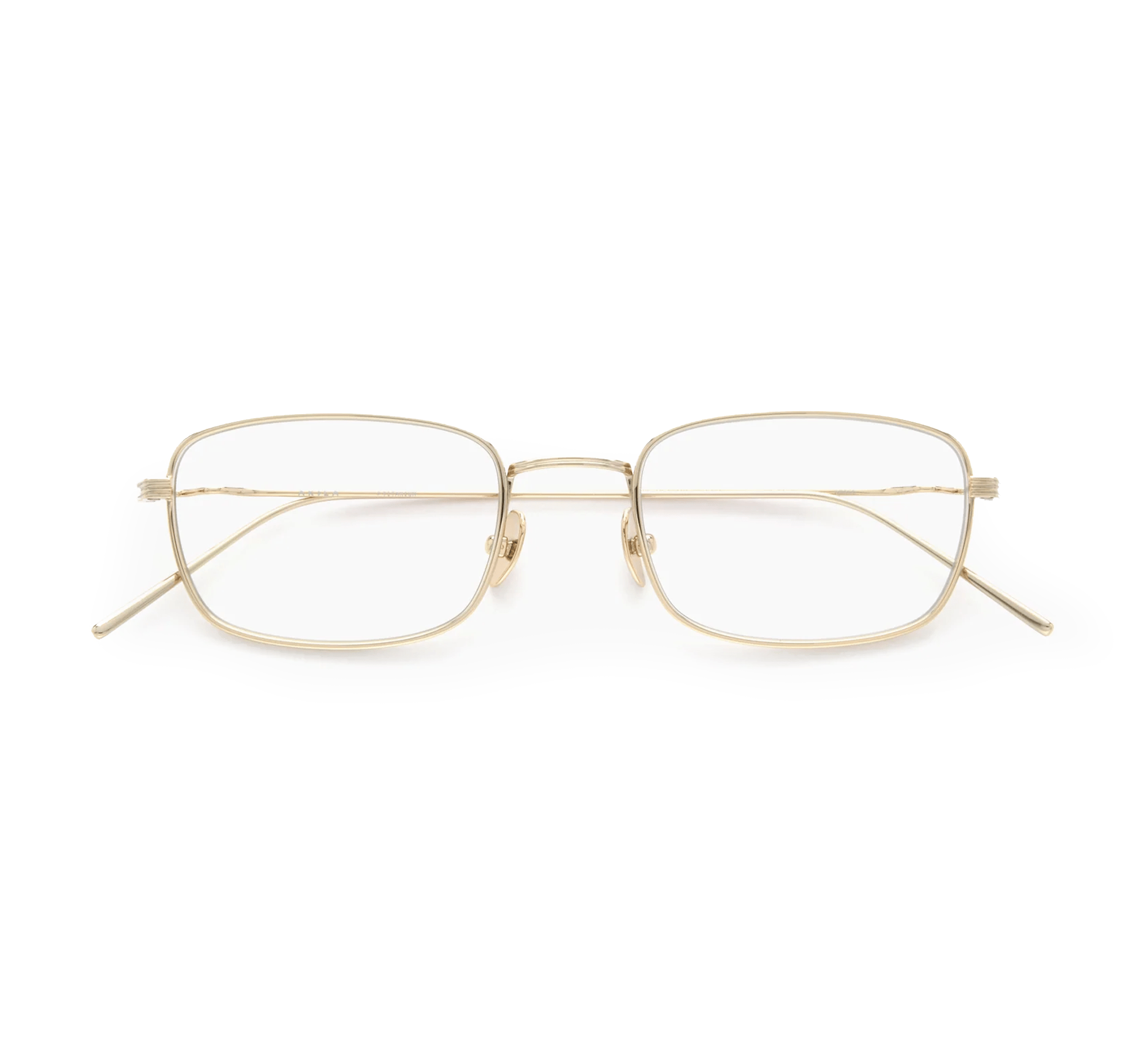 Grace Optical / Gold Titanium & Blue - Light Lens - Shade Files